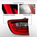 Tail Lights Compatible with Dodge Durango 2014-2022 Tail Lamp Taillights Left Driver Side Replace CH2800206 68272127AB