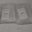 2Pack Hat Organizer for Baseball Caps Storage Organizer with Sliding Trays, Stackable Hat Boxes Holder Rack with Drawer, Clear Display Case for Hats Snapback Cap, Hold 12 Hats Each