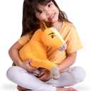 Franco Kids Bedding Super Soft Plush Cuddle Pillow Buddy, One Size, Spirit Riding Free Horse (Standard)