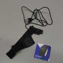 Scosche Rhythm R+2.0: Advanced Waterproof & Dustproof Heart Rate Monitor Armband with ANT+ & BLE Bluetooth Smart for Accurate Workout Tracking Compatible with Smartphones, Wahoo, Peloton, NordicTrack (Black)