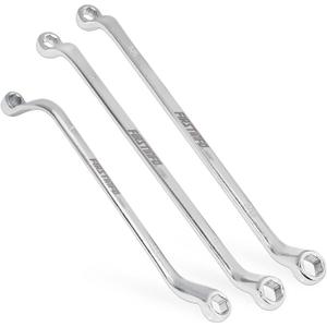 FIRSTINFO F3539 Offset Automotive Brake Bleeder Wrench 6 Sizes In 1 Set Tool 8 mm, 9 mm, 10 mm,11 mm, 3/8-inch, 7/16-inch