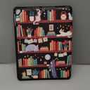 iPad Air 2 Case/iPad Air 1st Case, iPad 9.7 Case for iPad 5th/6th Generation Case 2017/2018 Kids Men Women Soft Back Shockproof Cover Multi -Angle View Adjustable Stand Auto Wake/Sleep Bookshelf Cat