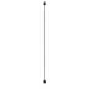 Novelty Lights E26 Medium Base 36 Inch Light Socket Extension Drop Cord, Commercial Grade for Outdoor String Lights, UV and Weather Resistant, Max 11 Watts, Black