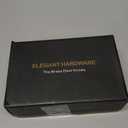 Antique Brass Door Knob with Intricate Floral Design  Privacy Handles Elegant and Durable for Interior Doors, Classic Vintage Look for Home or Office Decor(Antique Brass, Privacy-2.75 in)