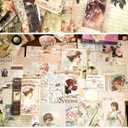 160 PCS Scrapbook Paper Packs for Journaling Supplies, Vintage Scrapbook supply for Junk Journal Bullet, Scrapbooking Materials for Journals Planners, Cottagecore Collage Album