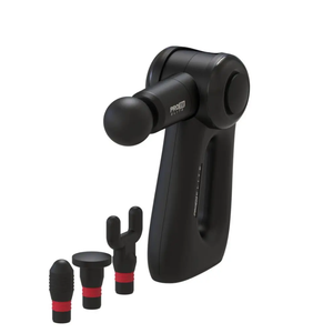 Tzumi ProFit Elite Multi-Angle Percussion Massager w/ 4 Attachment Heads