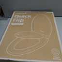 Jool Baby Quick Flip Toilet Seat, Built-in Potty & Splash Guard (Elongated)