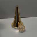 VIJIV Gold Tall Crystal Flower Vases for Centerpiece - 28'' Large Trumpet Vase for Bouquet Skinny Decorative, Table/ Floor Vase Flower Stand for Party Event, Dining Table Décor, Bridal Shower, Wedding