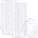PLASTICPRO 10 ounce Premium Heavy Weight Crystal Clear Disposable Plastic Party Soup Bowls/Candy Dish Pack of 40