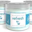 Wipex Odor Eliminator for Home - Refresh Eucalyptus & Mint Odor Absorber, 15 Oz Gel Jar, Long-Lasting Freshness, Ideal for Rooms, Offices, Yoga Studios, Effective Odor Eliminator, Pack Of 3