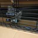 P7 Rolling Clothes Rack, Clothing Racks for Hanging Clothes, Heavy Duty Garment Rack with Wheels, 3 Tiers Freestanding Portable Closet Rack 45''W  20.5''D  80.5''H, Max Load 480 lbs, Black