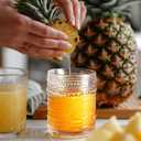 Hobnail Drinking Glasses, Vintage Glassware Set of 6, Vintage Drinking Glasses 11.75 oz, Bubble Glasses Drinking, Hobnail Glasses, Vintage Glass Cups, Jupiter Glasses for Juice, Soda, Beer, Whisky