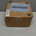 Veken Innovation Award Winner Stainless Steel Cat Water Fountain, 108oz/3.2L Automatic Pet Fountain Dog Water Dispenser with 3 Replacement Filters & Silicone Mat, Gifts for Cats, Dogs (Silver) (108oz (Higher Fill Line))