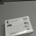 6-Pack A19 LED Light Bulbs,60 Watt Equivalent Soft White 2700K with E26 Base,Efficient 9W,800 Lumens Non-Dimmable Warm White LED Bulbs,15000 Hours, Ideal for Bedroom Living Room