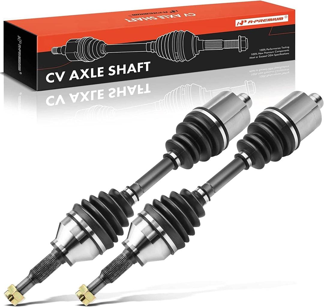 A-Premium Front CV Axle Shaft Assembly Compatible with Chevy Cobalt 2005-2010, HHR 2006-2011 & Pontiac G5, Pursuit 2005-2006 & Saturn Ion, Driver and Passenger Side, 2-PC Set, Replace# 10359410