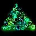 Skylety 20 Pieces Large Marbles Glowing in the Dark, Marbles Bulk Luminous Colorful Handmade for Kids Science Toys Games DIY Decoration(20 mm)