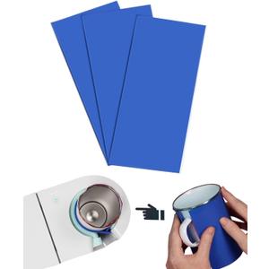 Sublimation Tumblers Wrap for Cricut Mug Press, 3 Thicknesses Silicone Wraps Suitable for Skinny Tumblers Sublimation 9.8 x 4.7 Inch