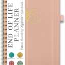 3 x End of Life Planner, Spiral Estate Planning for Senior, Final Arrangements Just in Case I Die Book Organizer, Will Preparation, Last Wishes & Funeral Planning Notebook for Beneficiary, Death Planner Organizer, 7x9.3"