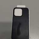 Apple iPhone 16 Pro Silicone Case with MagSafe and Camera Control: Lightweight Phone Case, Wireless Charging Compatible, Smooth Matte Finish, Black