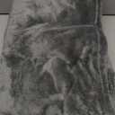 Bedsure GentleSoft Fleece Throw XL Blanket for Couch - 300GSM Soft Lightweight Plush Cozy Blankets for Travel, Grey, 50x70 inches