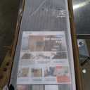 Art3d 4-Piece Wood Slat Acoustic Panels for Stylish Decor and Noise Reduction, 3D Textured Panel for Ceiling and Wall, Walnut (4Pcs - 94.5 * 7.9 inch)