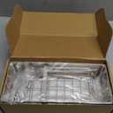 Cisily Silver Sponge Holder for Kitchen Sink, Sink Caddy Organizer with High Brush Holder, Kitchen Countertop Organizers and Storage Essentials, Rustproof 304 Stainless Steel, Soap Dispenser Organize