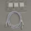 Fast Charger for iPhone 17 16 15 Charger Fast Charging 3Pack, 3+6+10ft USBC to USBC Cable Cord &20W Type C Block for iPhone 17/17 Air/17 Pro Max/17 Pro/16 15 Pro Max/Pro/Plus,iPad Pro/Air/Mini (White)