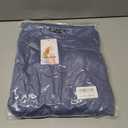 PRETTYGARDEN Women's 2025 Wedding Guest Midi Dresses Semi Formal Long Sleeve Bodycon Tie Waist Cocktail Fall Fashion Clothes (Blue, XXL)