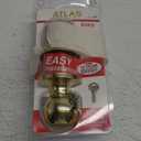 1731191 Atlas Ball Style Door Knob - Entry, Polished Brass