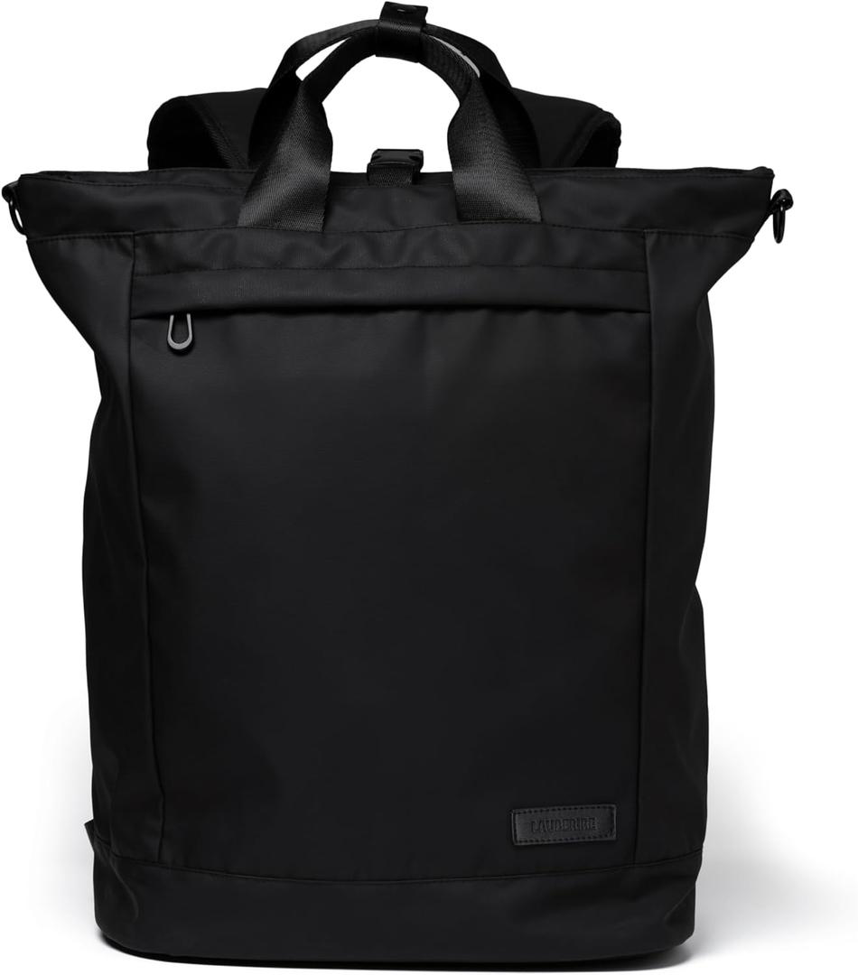 BOLD 3-WAY Convertible Totepack (backpack, tote bag, 17 laptop bag), Multipurpose, Business, Casual, City Travel, Work, Office and Business Trip - Black, Large size