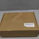 Hongkee 5x7 Picture Frame Set of 4, Made of Real Glass and Rustic Black Wooden Frame, 5 by 7 Photo for Wall or Tabletop - Display Picture 4x6 with Mat or 5x7 Without Mat