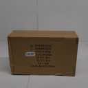 iDavosic.ly 4 Tier Folding Plant Stand Indoor Outdoor with Plastic Tray, Tiered Corner Flower Holder Shelf, Metal Orchid Display Rack for Patio Porch Living Room Garden Balcony, White