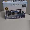 Car Stereo Bluetooth,Car FM Radio, Bluetooth Hands-Free Receiver Car MP3 Player with Steering Wheel Control Support AM/RDS/AUX/4 USB Ports/SD/AI Voice Control/Mirror Link with DVR Rear Camera MIC