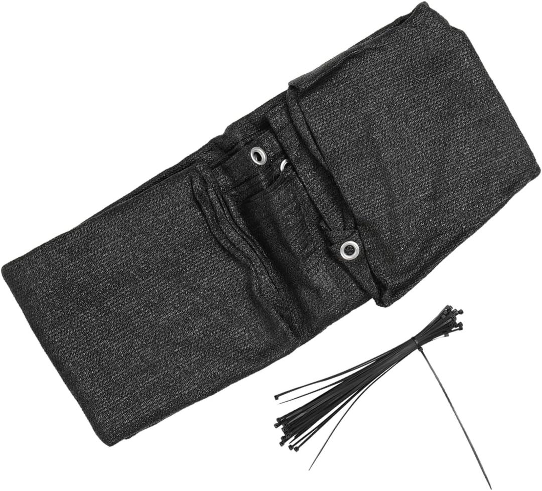 Hemoton Shade Fence Net High-Density Privacy Mesh Screen for Balcony Garden Terrace Hemoton Shade Fence Net High-Density Privacy Mesh Screen for Balcony Garden Terrace