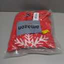 Dokotoo Sweaters for Women Casual Crewneck Long Sleeve Floral Print Cable Knit Pullover Sweater Tops 2XL