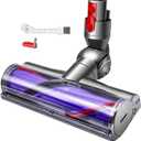 Upgrade Quick-Release Vacuum Direct Drive Head Replacement for Dyson V7 V8 V10 V11 V15Suitable for Hardwood Floor Carpets Attachment SV10 SV11 SV12 SV14 Replacement Part Electric Head Roller Brush