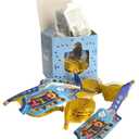 The Hanukkah Company Chocolate Gelt Gold Coins In Mesh Bag, Milk Chocolate Coins, OUD Kosher Certified (10 Mesh Bags), BBD 2026/12/01