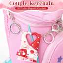 2pcs Valentines Gnomes Magnetic Keychain Matching Couple Gifts Valentines Gnome Gifts for Him and Her