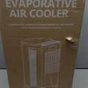 Portable Air Conditioners No Windows Needed, 3-IN-1 Swamp Cooler, Evaporative Air Cooler, 4 Modes & 3 Speeds, 2-Gal Water Tank for Long Cooling, Max 20 FT/S Remote Control, 12 Hours Timer