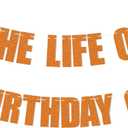 3 x The Life of a Birthday Girl Banner - Showgirl Birthday Decorations, Showgirl Themed Bday Party Decorations