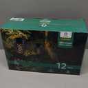 12 Pack Solar Torch Lights Outdoor Flickering Flame - Upgraded 12LED Mini Fire Effect Solar-Powered Tiki Torches, IP65 Waterproof Lighting, Auto On/Off, Perfect for Garden Patio Pathway Decor