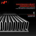 A-Premium Engine Coolant Radiator Assembly Compatible with Jeep Cherokee 2019 2020 2021 2022, 2.4L 3.2L