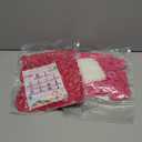 RUBFAC 135pcs Hot Pink Balloons Different Sizes 18 12 10 5 Inch for Garland Arch, Magenta Latex Balloon for Wedding Birthday Princess Theme Party Anniversary Decorations