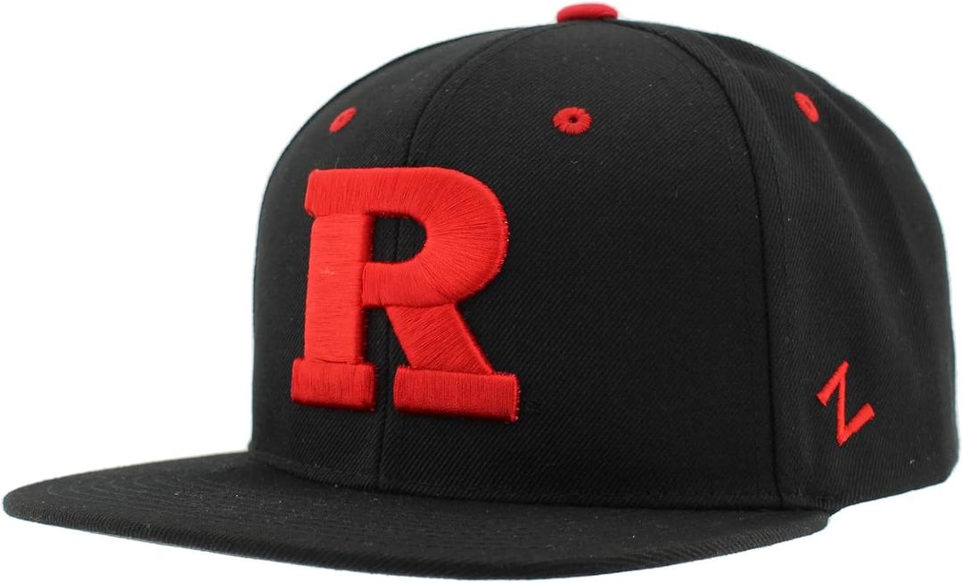 ZHATS NCAA Officially Licensed Snapback Hat Flat Brim Z11 Alternate (One Size)