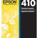 EPSON 410 Claria Premium Ink Standard Capacity Yellow Cartridge (T410420-S) Works with Expression Premium XP-530, XP-630, XP-640, XP-7100, XP-830