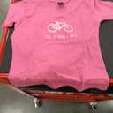 This is How I Roll T-Shirt Funny Cycling Bicycle Gift T-Shirt Pink, XS