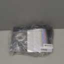 ChrisDowa Small Window Curtains for Kitchen and Bedroom - Grommet Short Thermal Insulated Room Darkening Curtains (2 Panels, Dark Grey, 36 x 24 Inch)