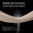 WishSmile Body Cooling Pillowcase Long Pillow Case Breathable Cool Silky Soft Rayon Derived from Bamboo Fabric,Hair and Skin Friendly,Taupe,1 Pack,20x54IN