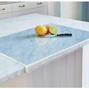 Clear Cutting Board for Kitchen with Lip with Non Slip 24" Wide x 18" Long AZM Displays