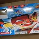 Carrera First Disney/Pixar Cars - Slot Car Race Track - Includes 2 Cars: Lightning McQueen and Dinoco Cruz - Battery-Powered Beginner Racing Set for Kids Ages 3 Years and Up, Medium